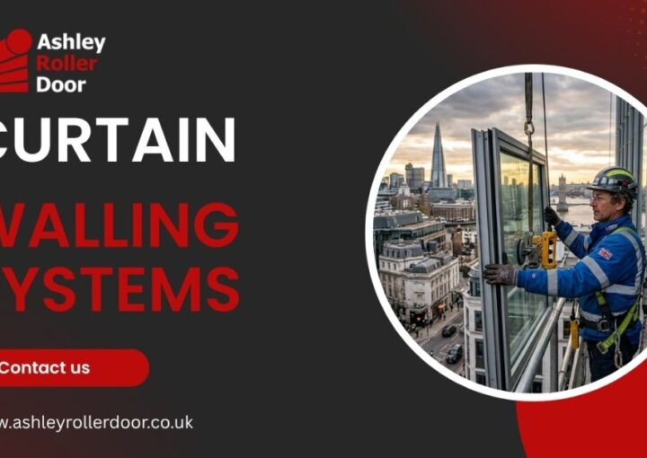 Curtain system walling